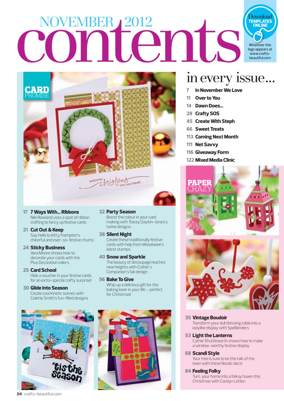 Crafts Beautiful Preview Pages
