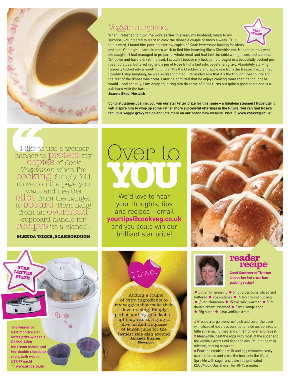 Veggie Magazine Preview Pages