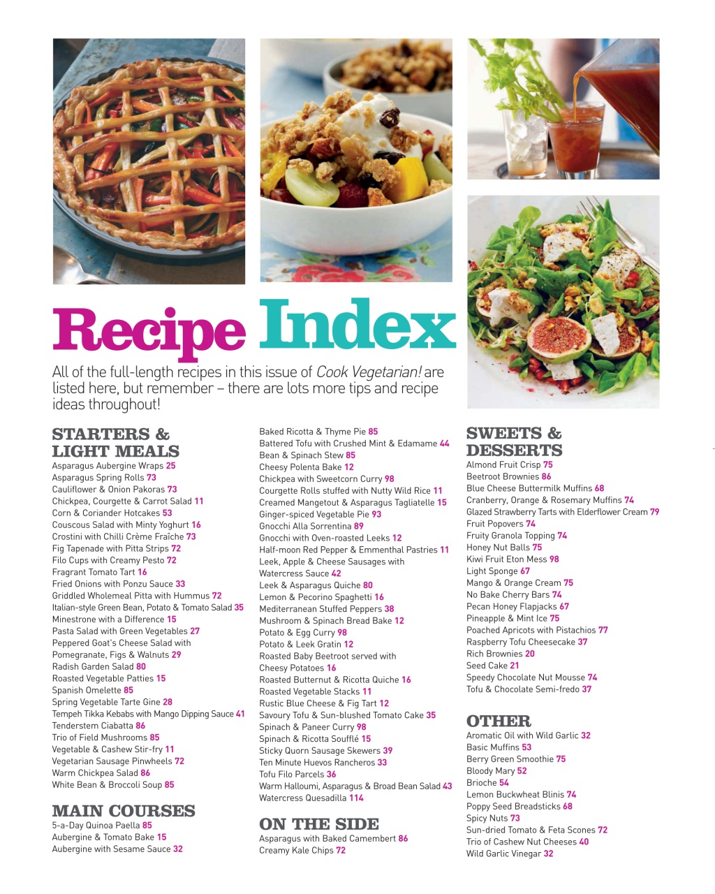 Veggie Magazine Preview Pages