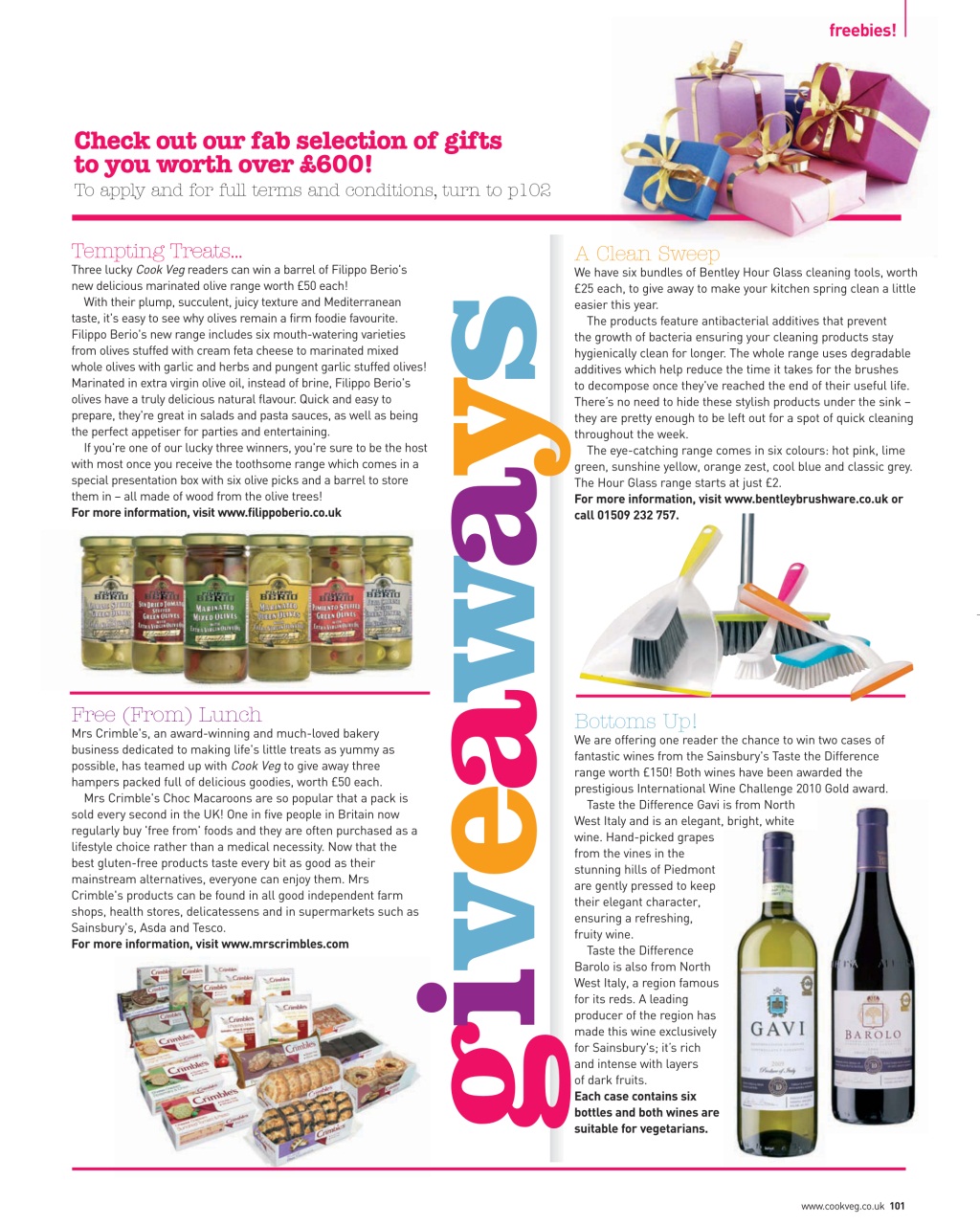 Veggie Magazine Preview Pages