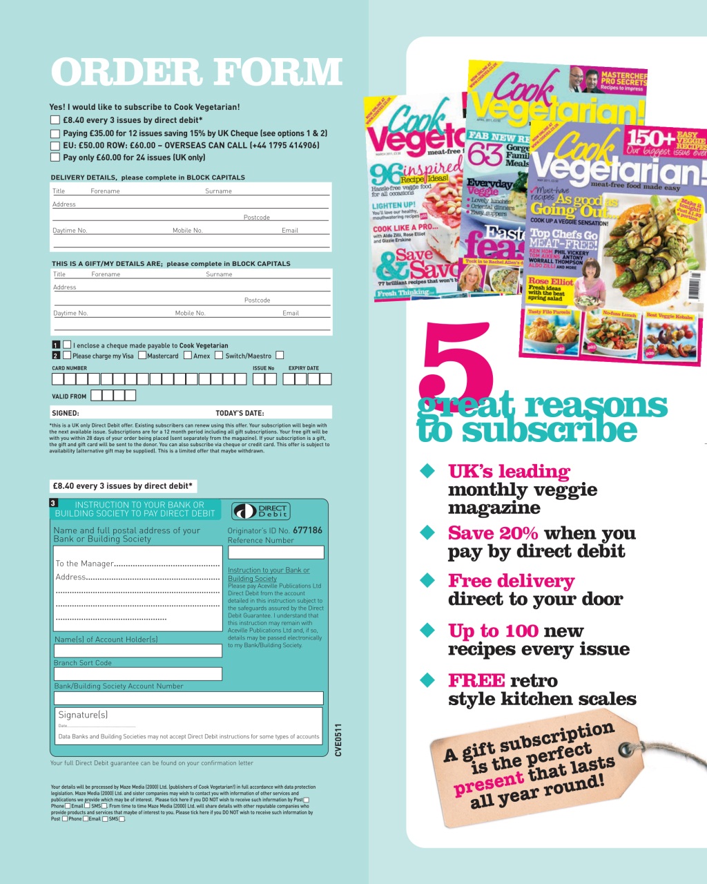 Veggie Magazine Preview Pages