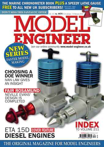Model Engineer issue  No. 212 Vol. 4474