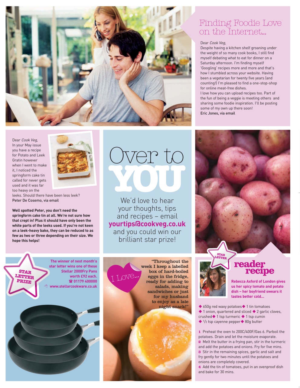 Veggie Magazine Preview Pages