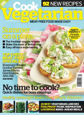 Veggie Magazine issue July 2011