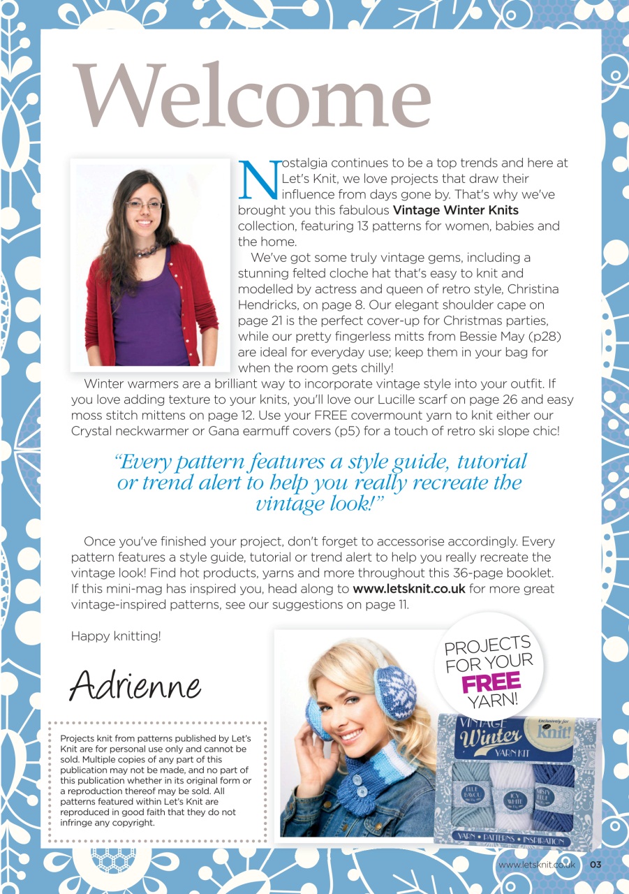 Let's Knit Preview Pages