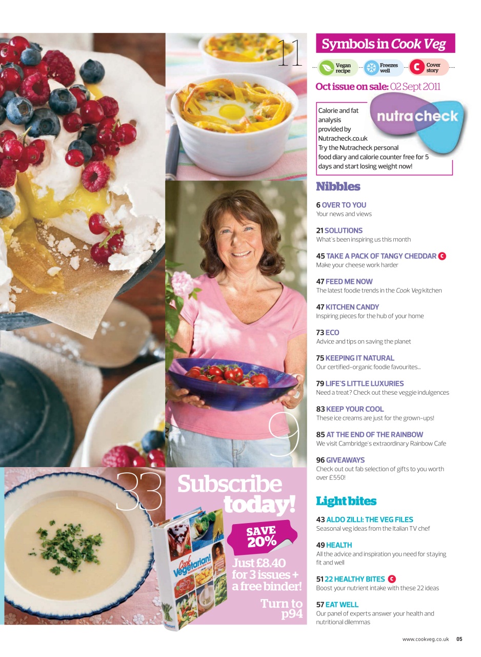 Veggie Magazine Preview Pages