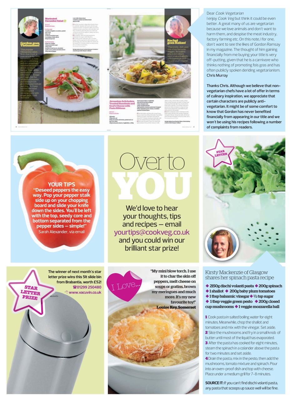 Veggie Magazine Preview Pages