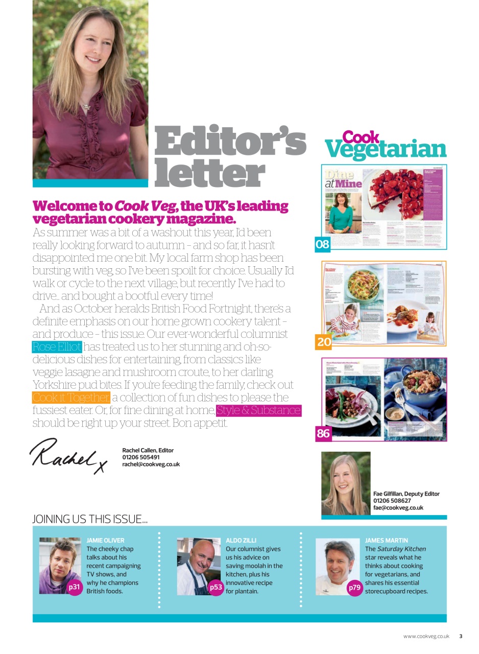 Veggie Magazine Preview Pages