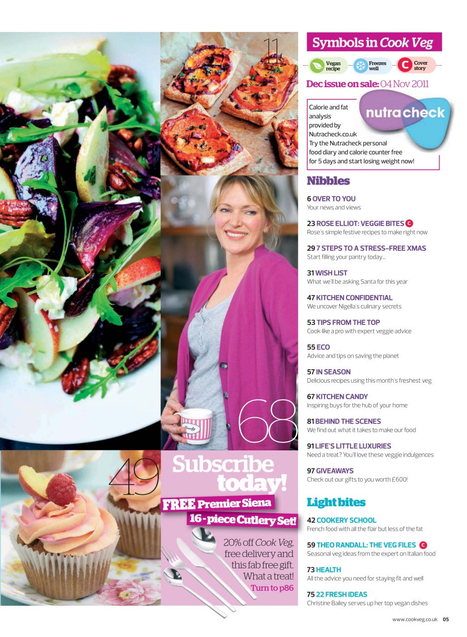 Veggie Magazine Preview Pages