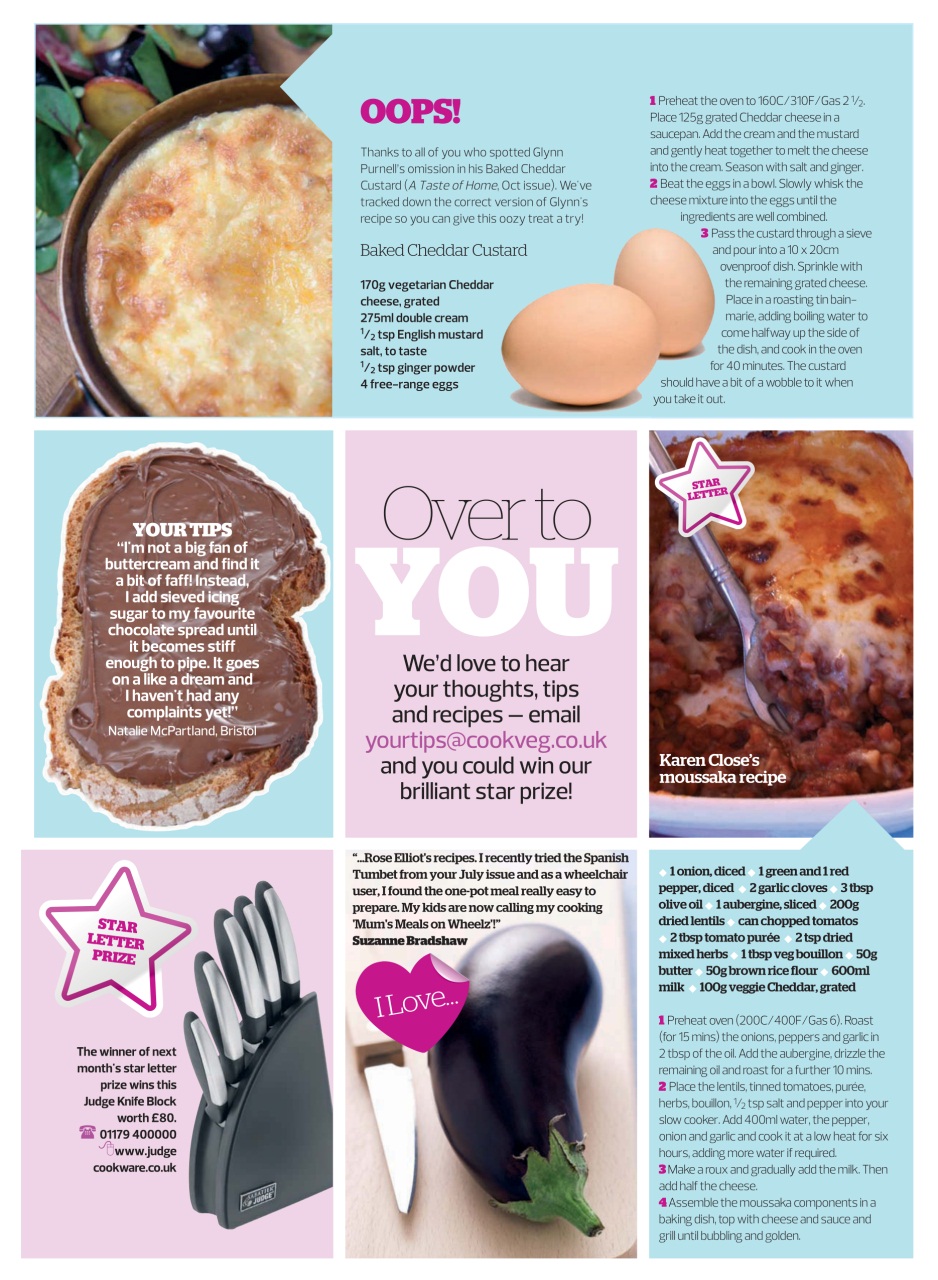 Veggie Magazine Preview Pages