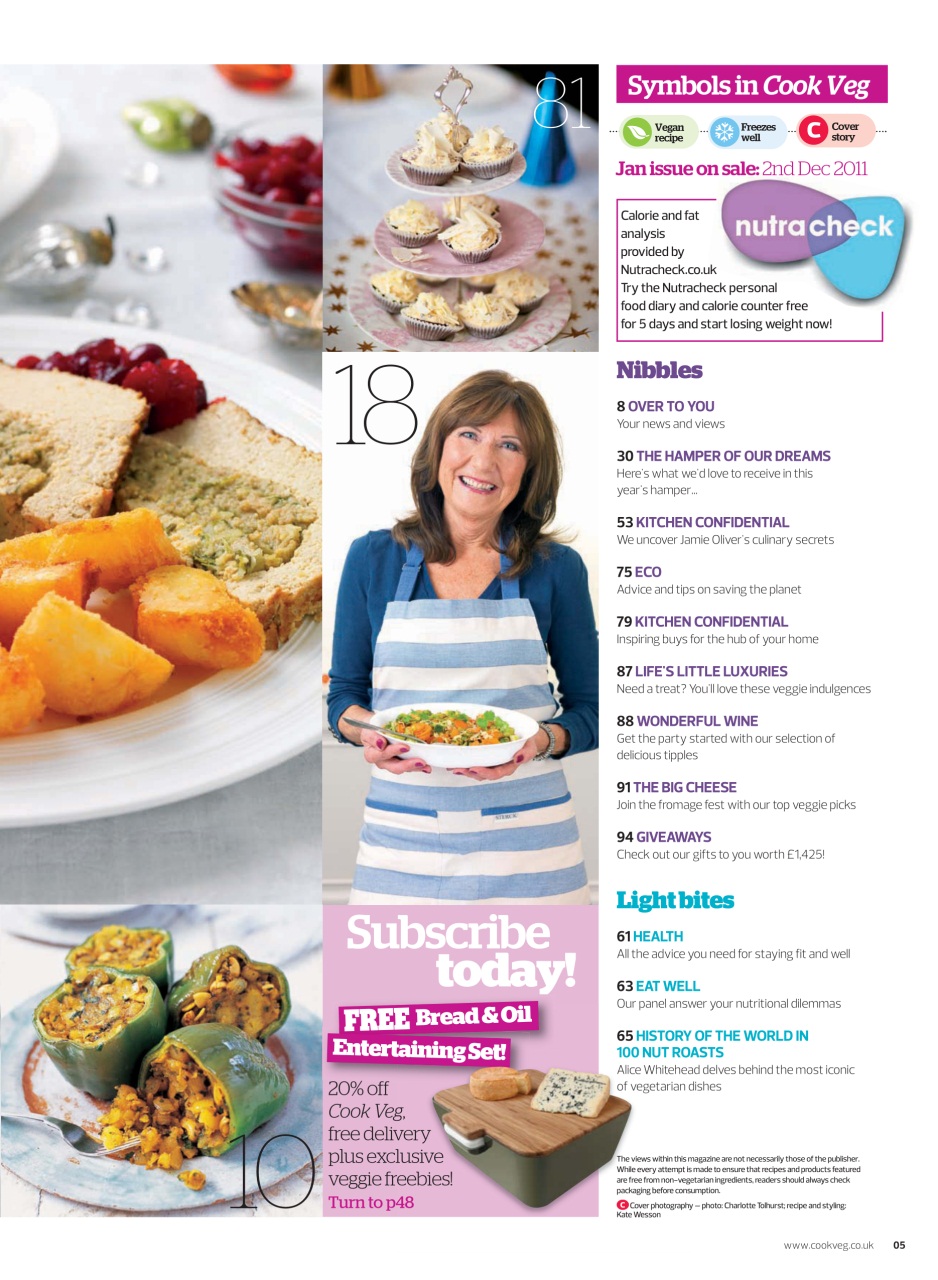 Veggie Magazine Preview Pages