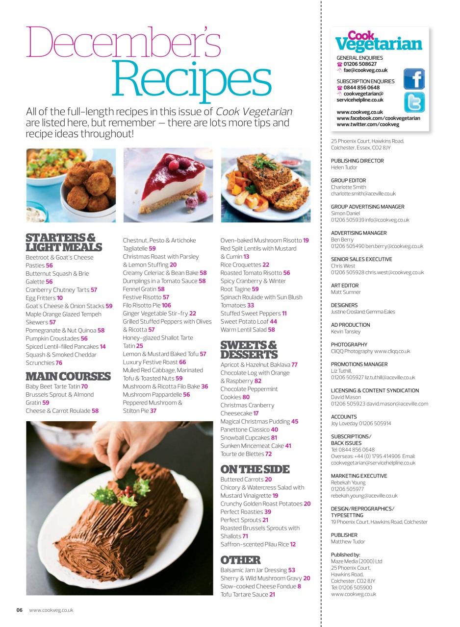 Veggie Magazine Preview Pages