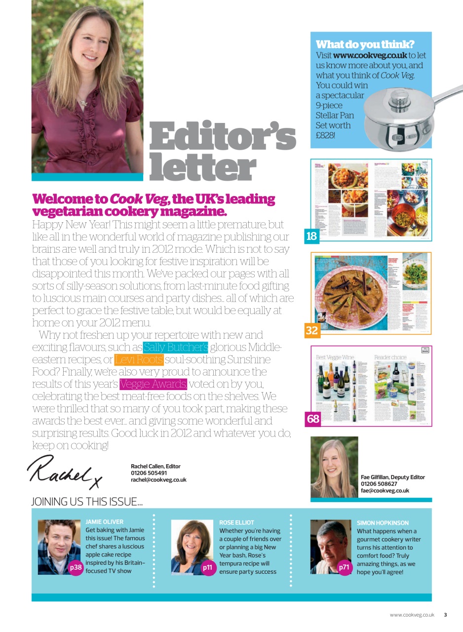 Veggie Magazine Preview Pages