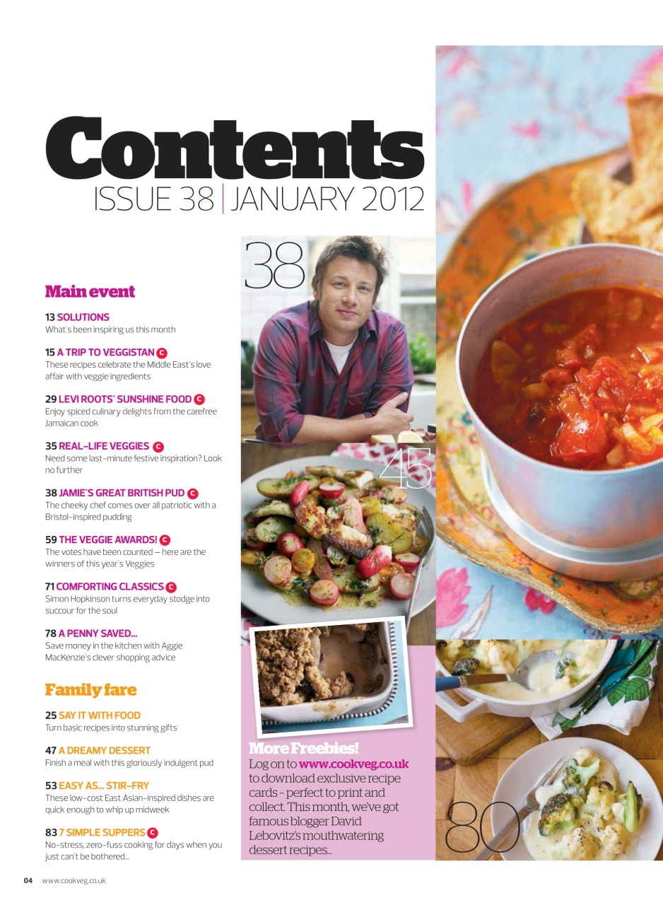 Veggie Magazine Preview Pages