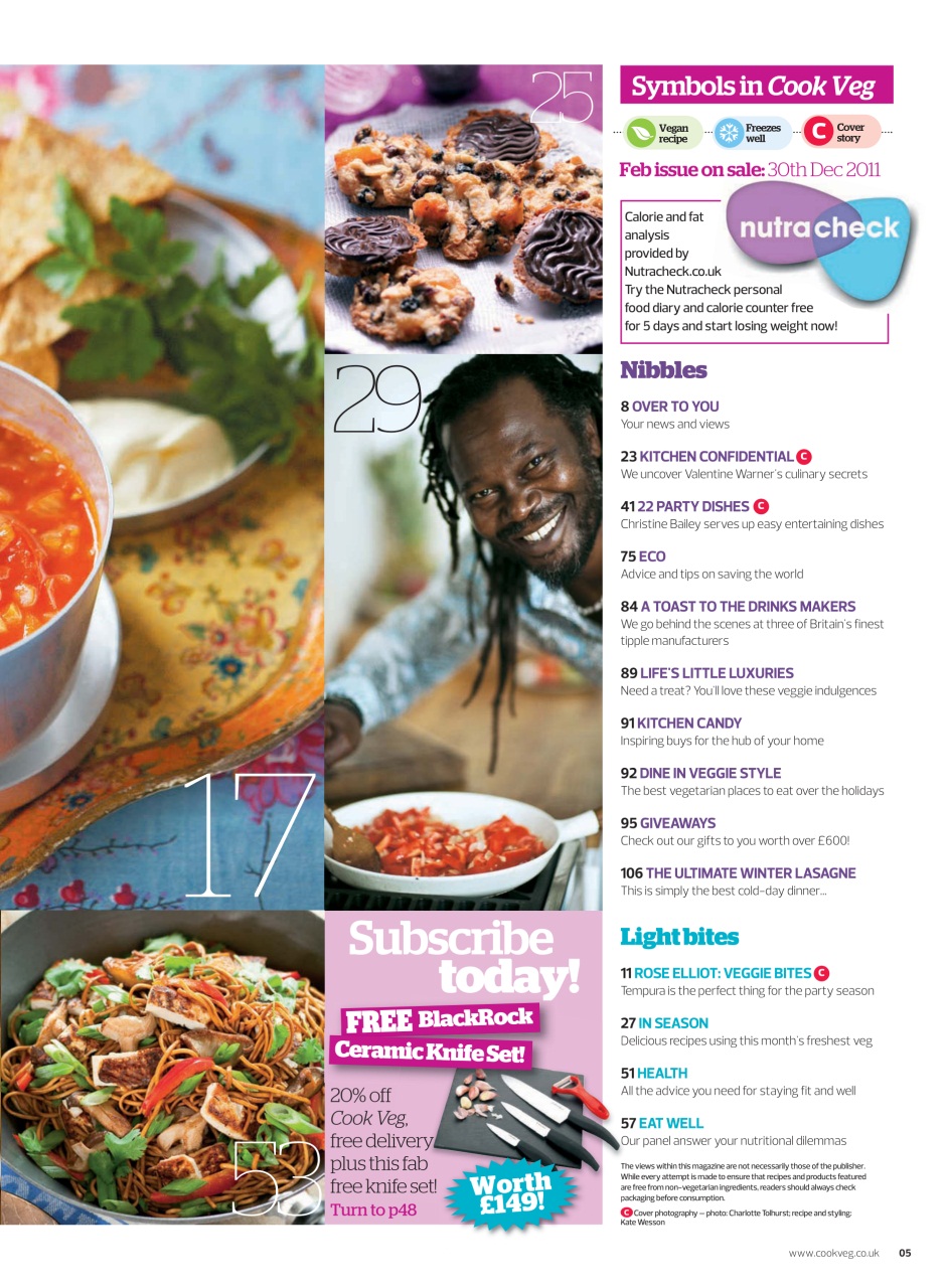 Veggie Magazine Preview Pages