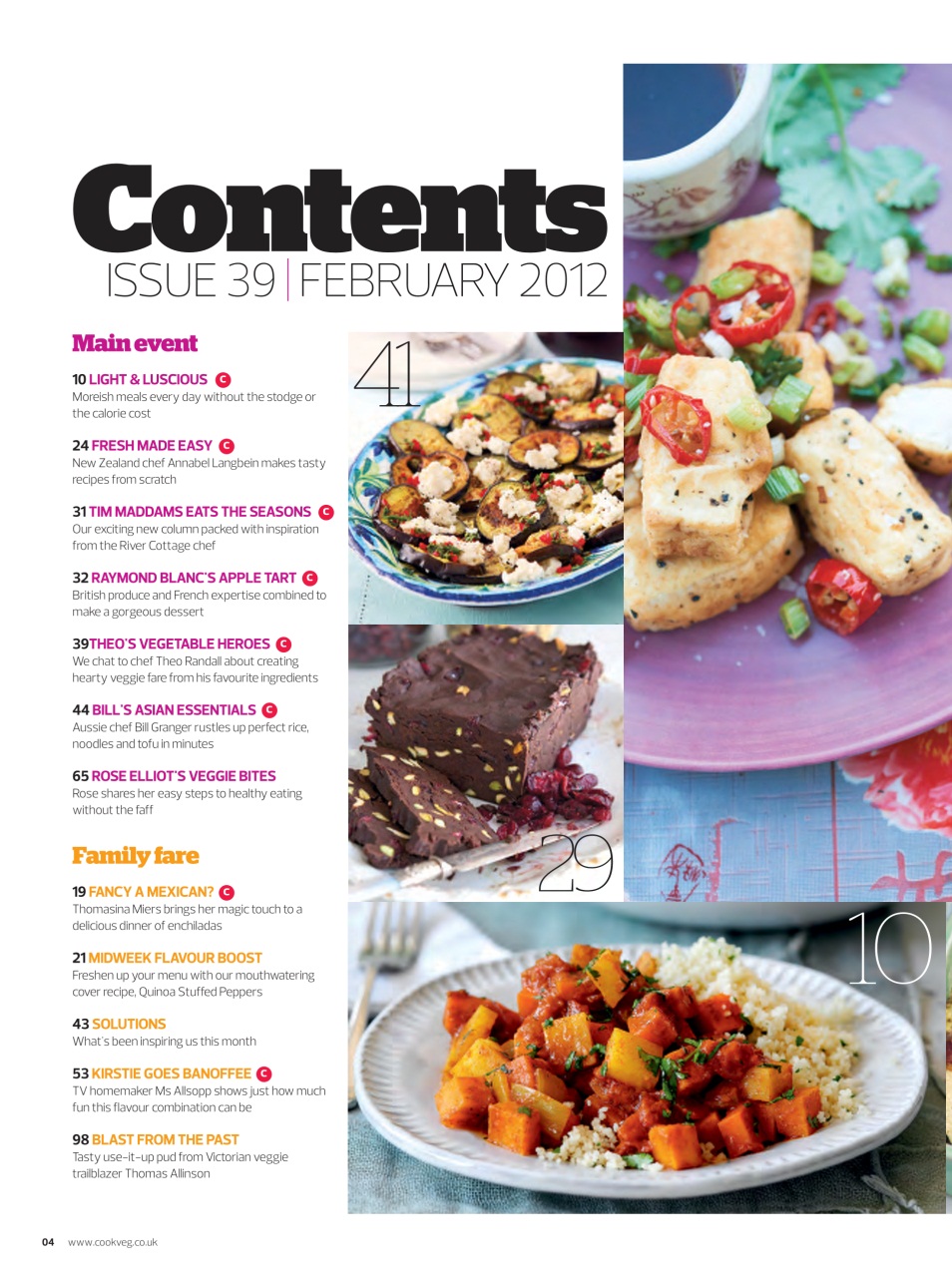 Veggie Magazine Preview Pages