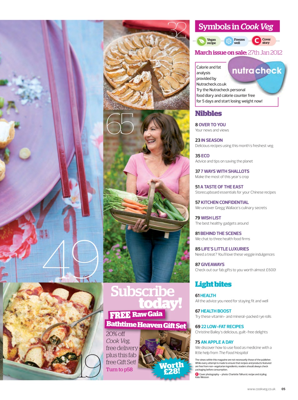 Veggie Magazine Preview Pages