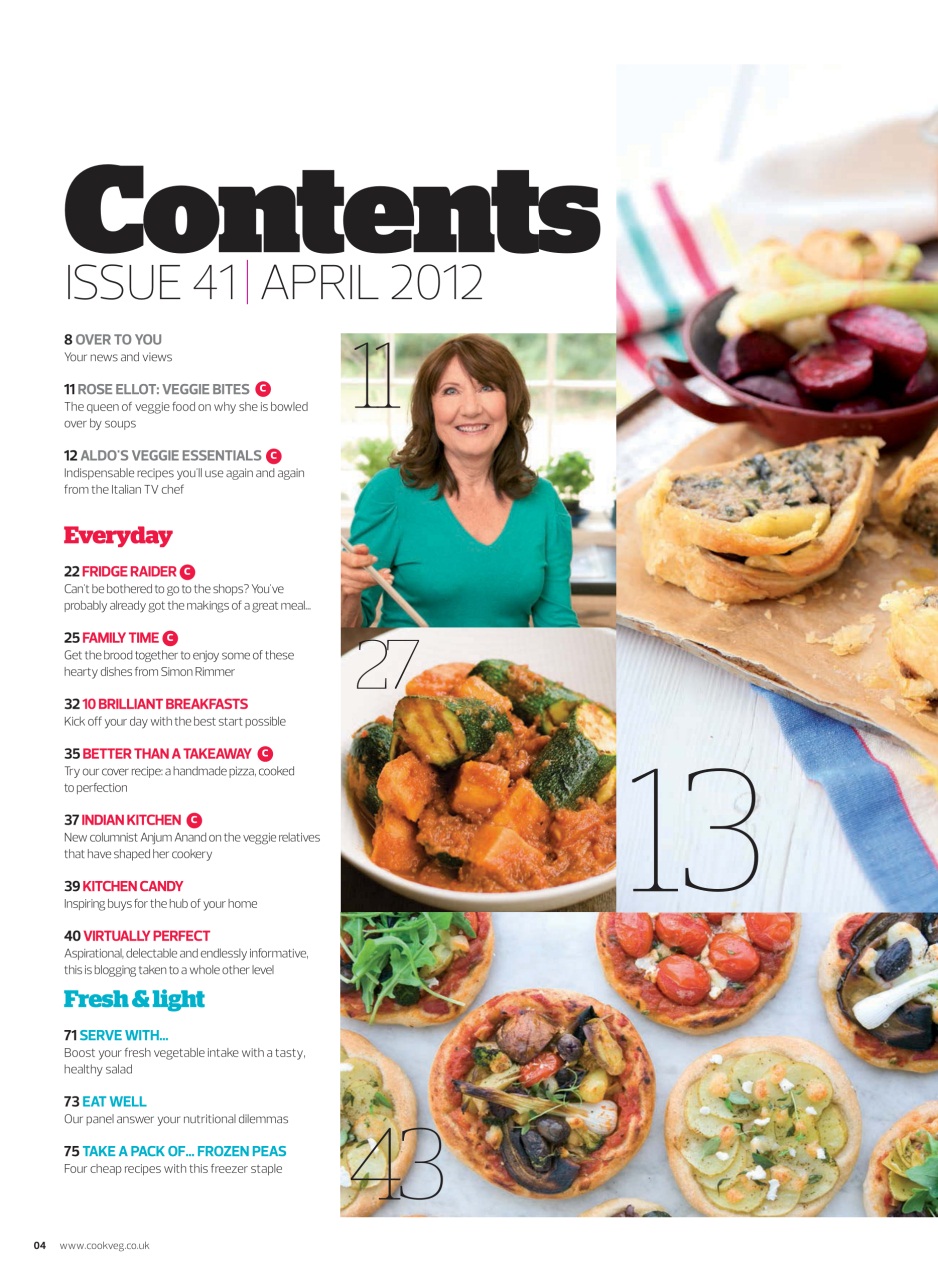 Veggie Magazine Preview Pages