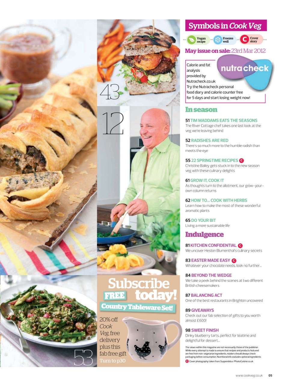 Veggie Magazine Preview Pages