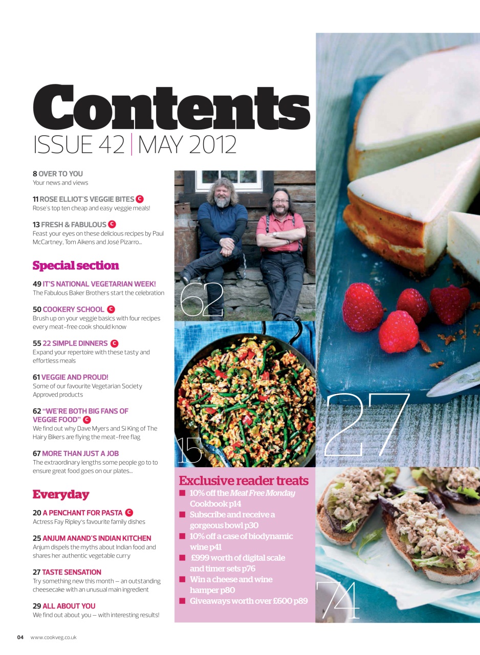 Veggie Magazine Preview Pages