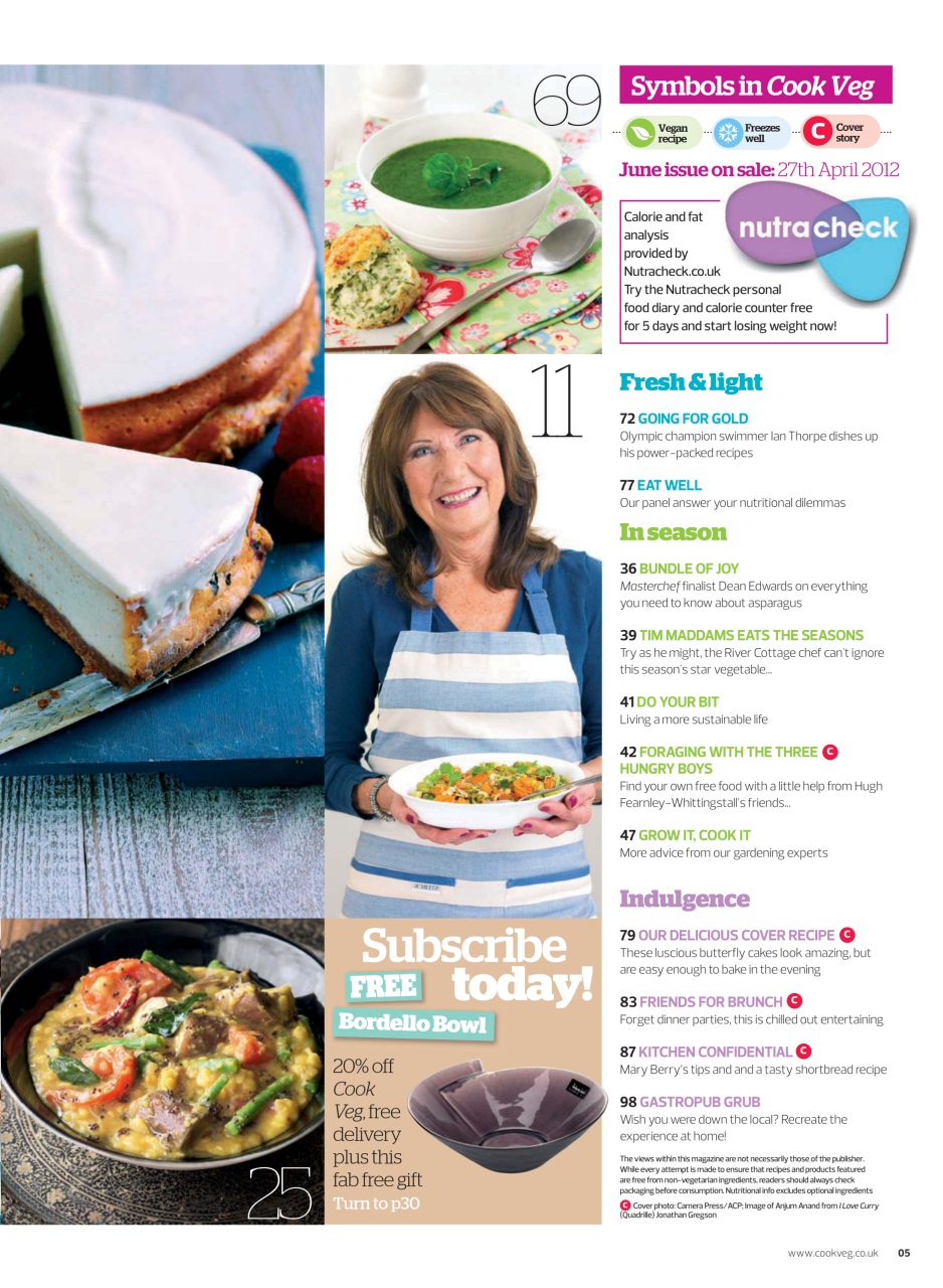 Veggie Magazine Preview Pages