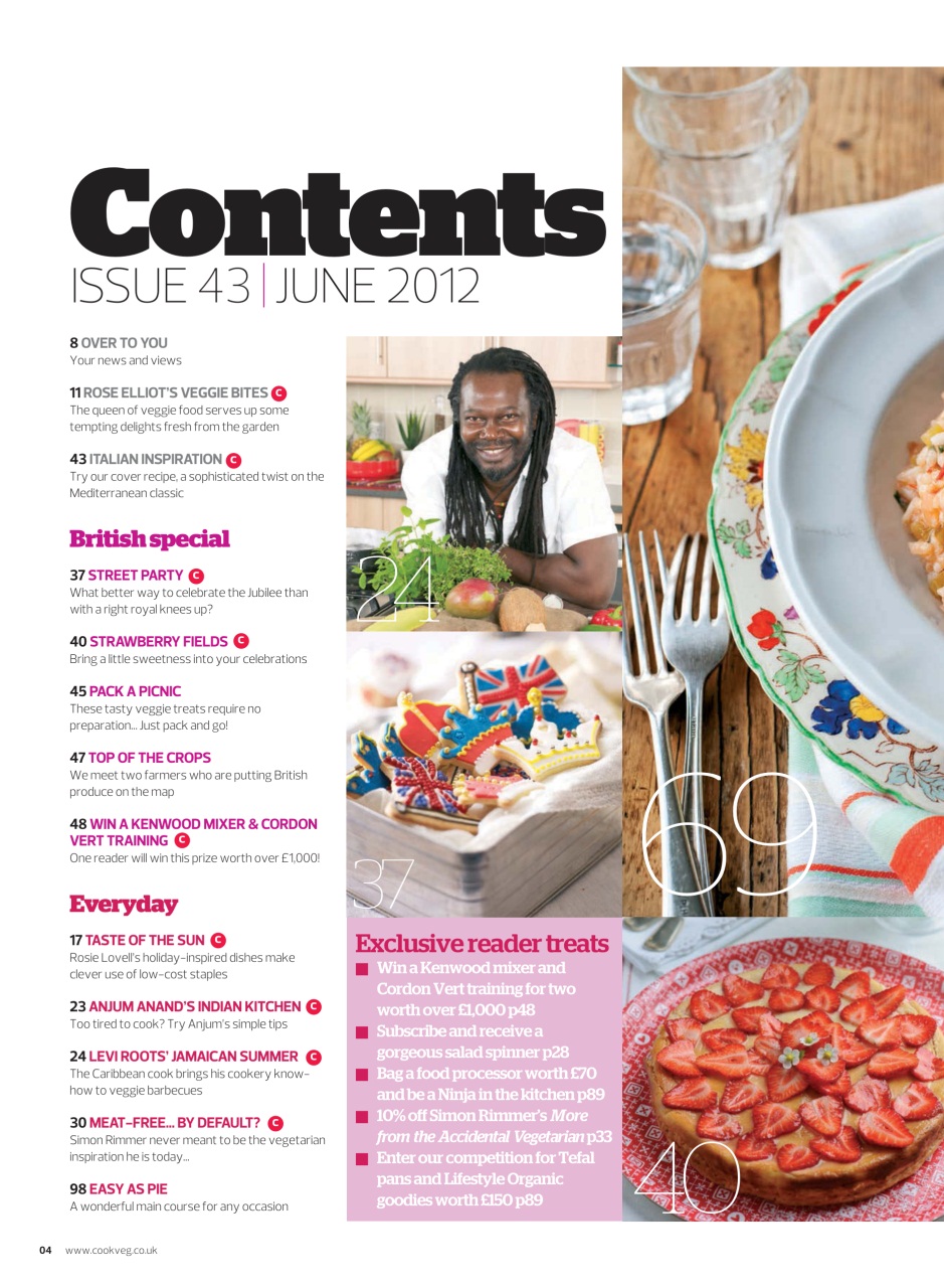 Veggie Magazine Preview Pages