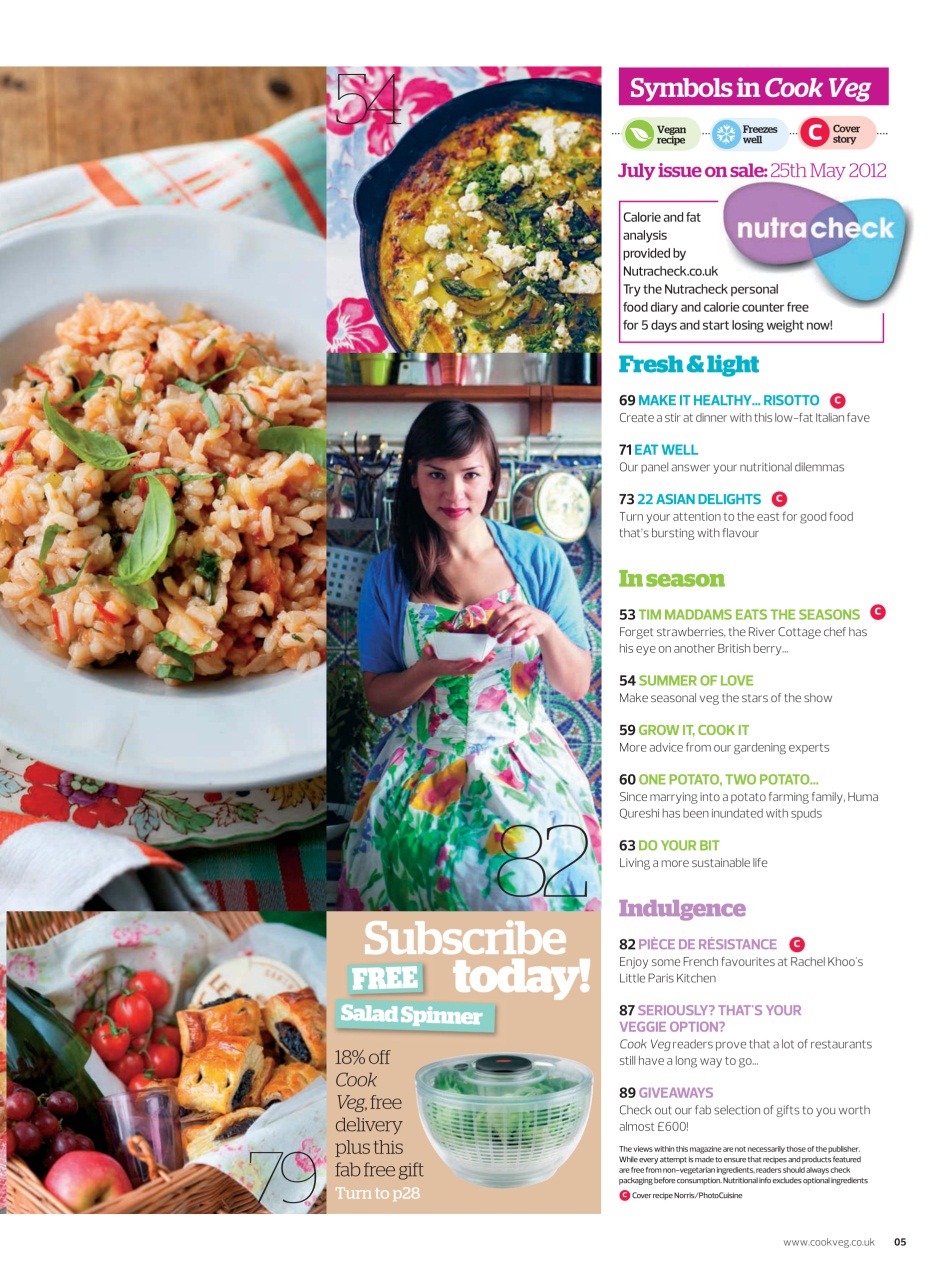 Veggie Magazine Preview Pages