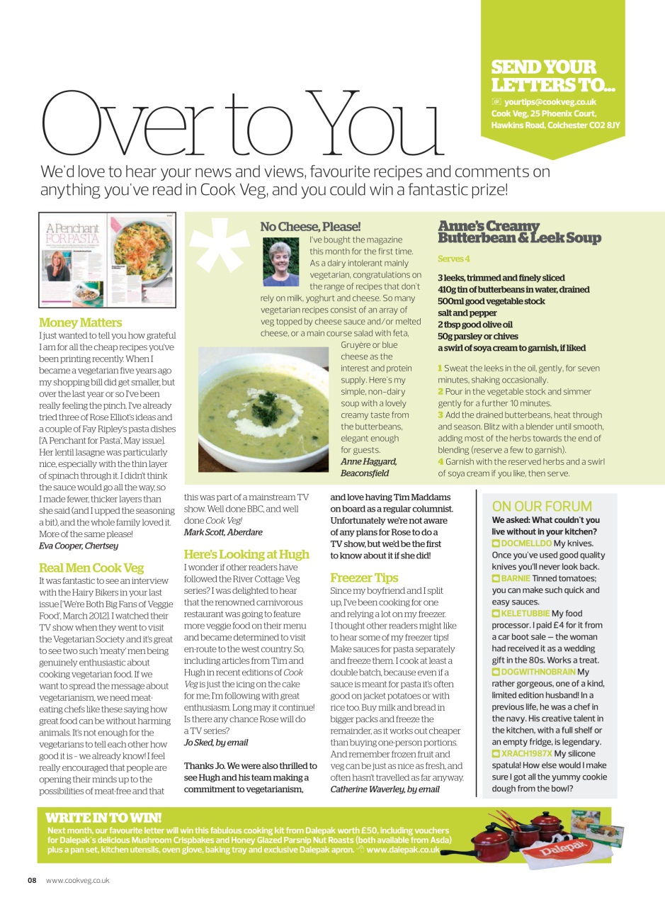 Veggie Magazine Preview Pages