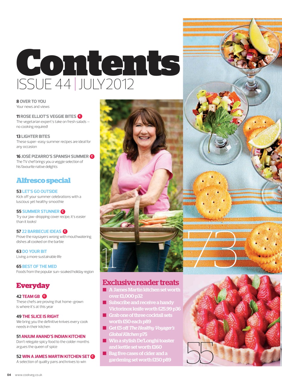 Veggie Magazine Preview Pages