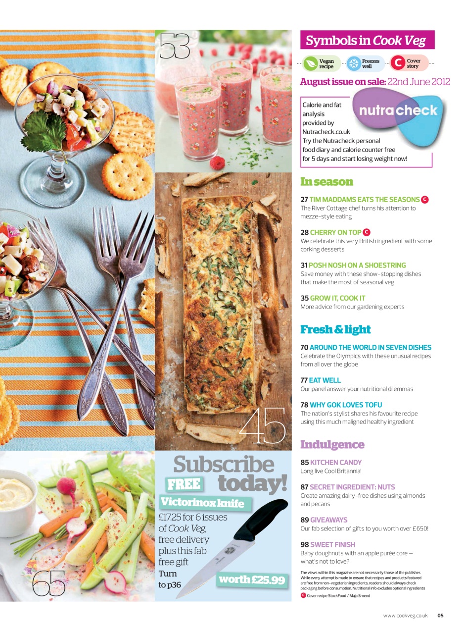 Veggie Magazine Preview Pages