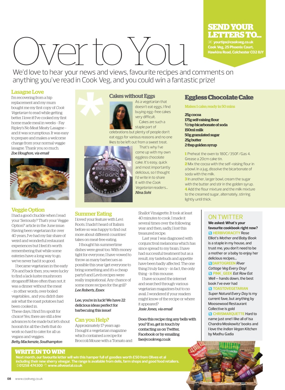 Veggie Magazine Preview Pages