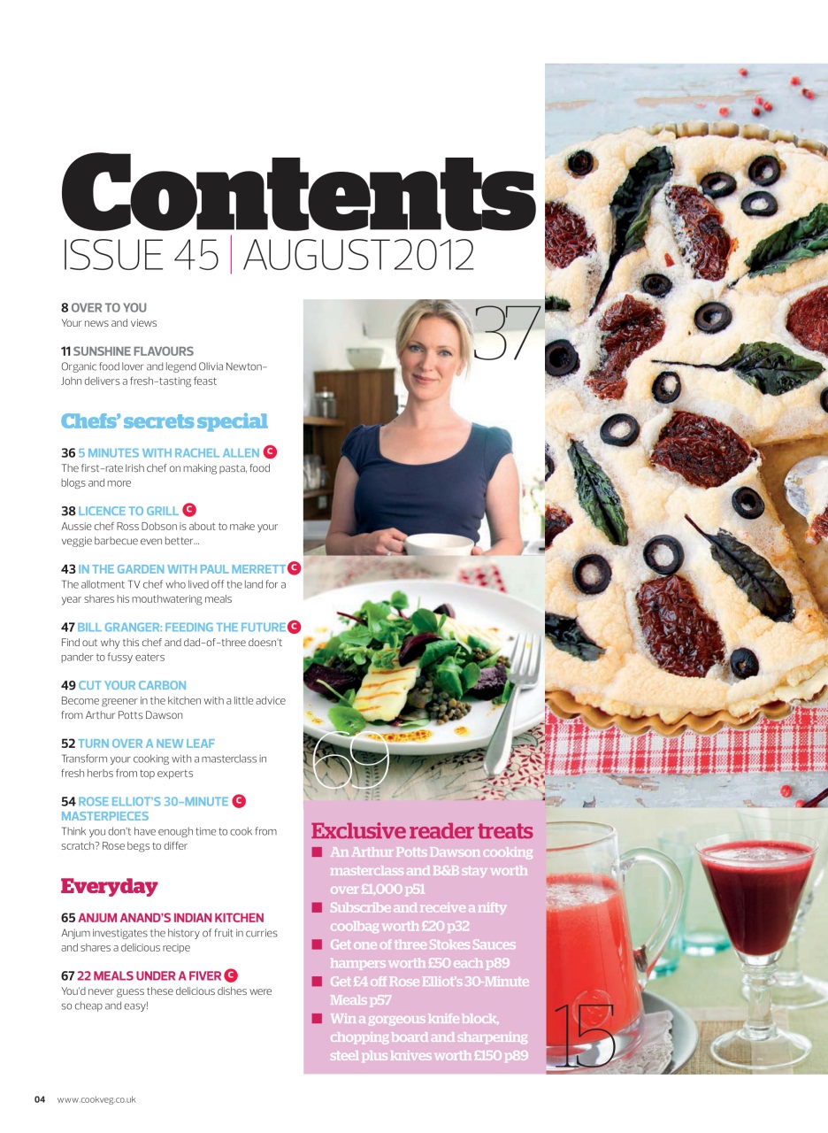 Veggie Magazine Preview Pages