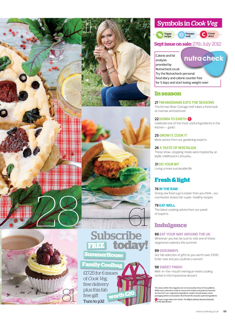 Veggie Magazine Preview Pages