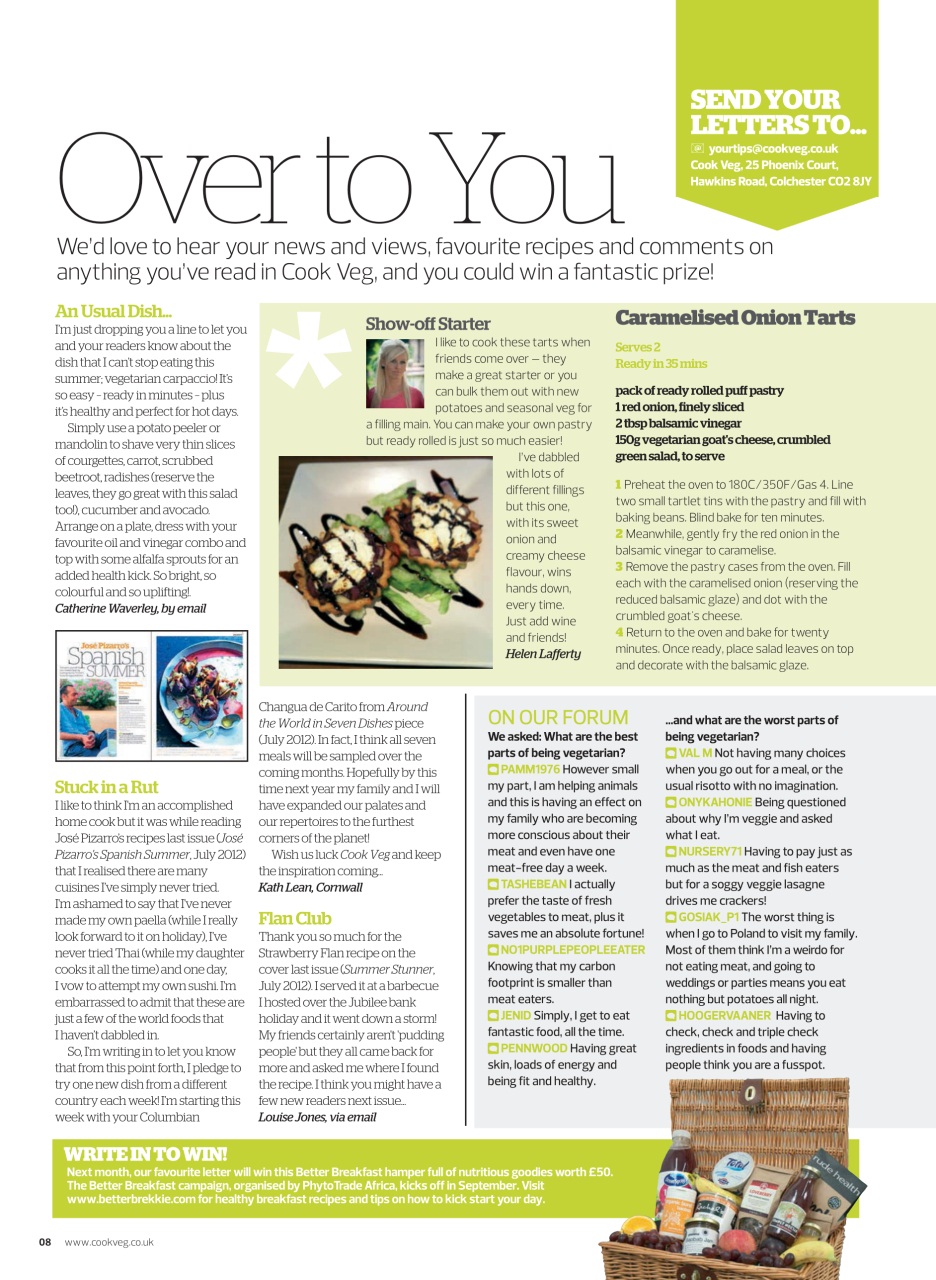 Veggie Magazine Preview Pages