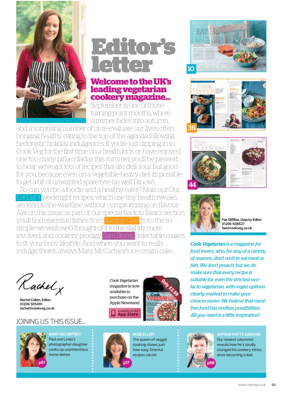 Veggie Magazine Preview Pages