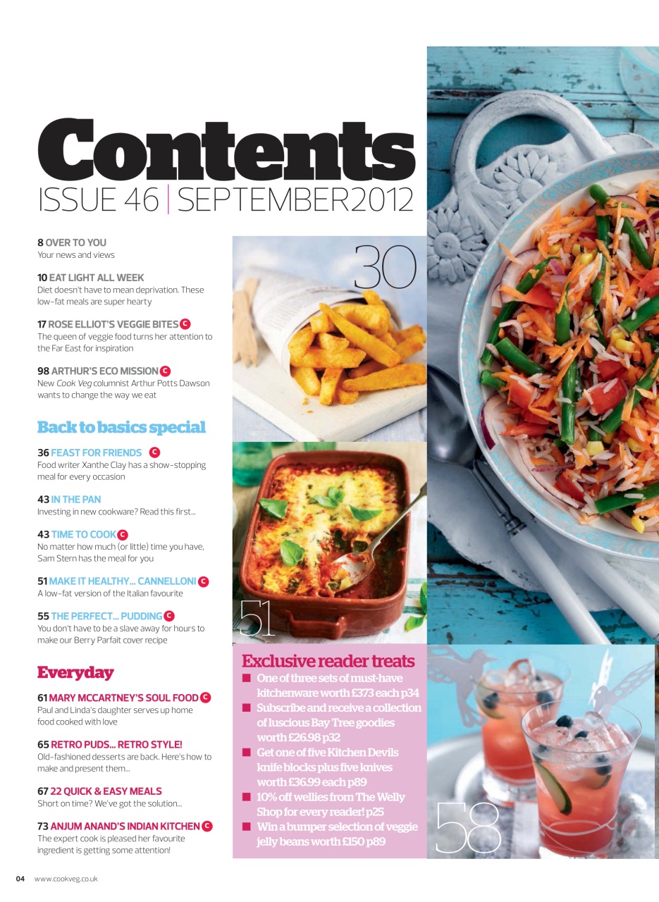 Veggie Magazine Preview Pages