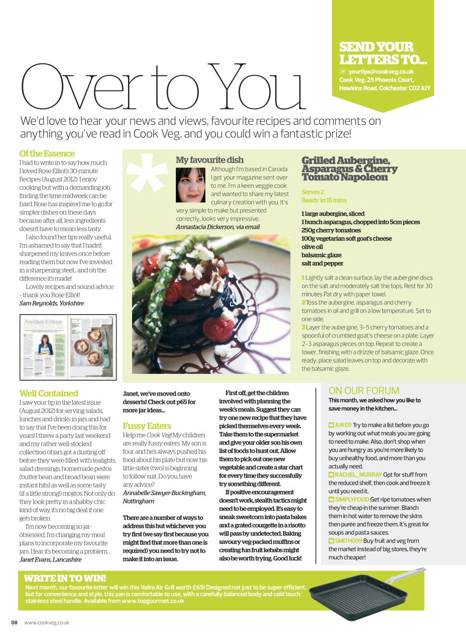 Veggie Magazine Preview Pages