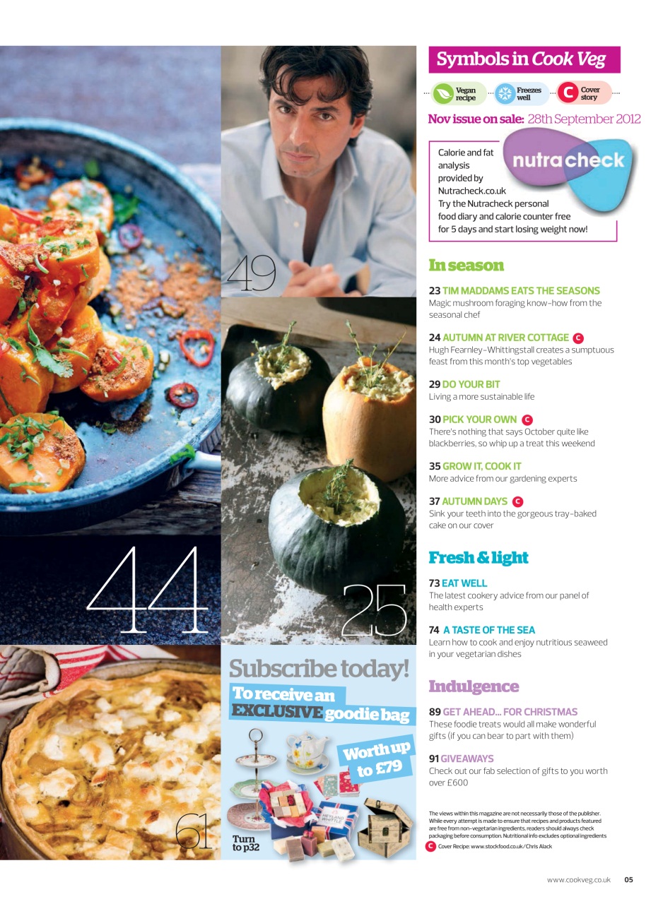 Veggie Magazine Preview Pages