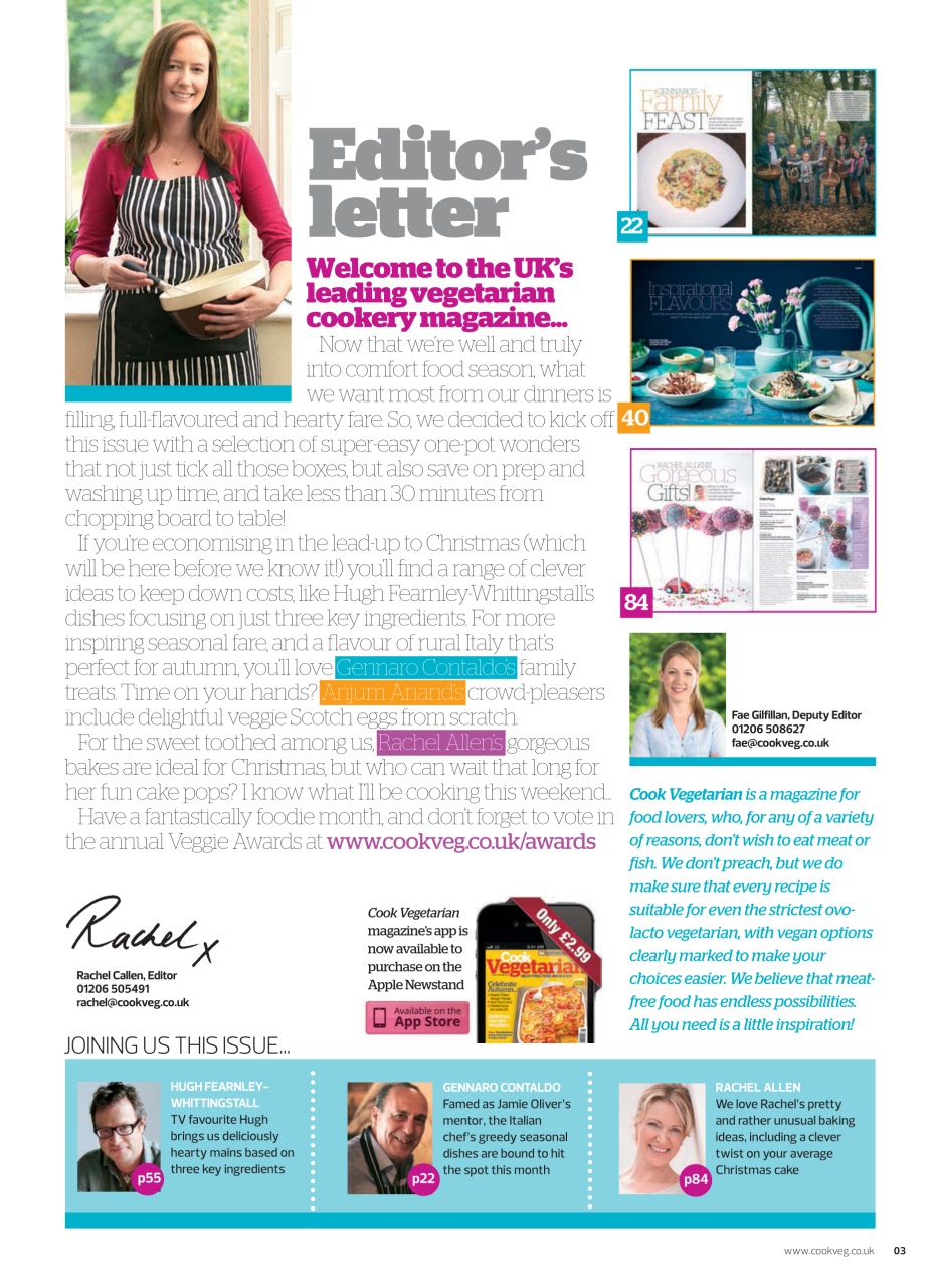 Veggie Magazine Preview Pages