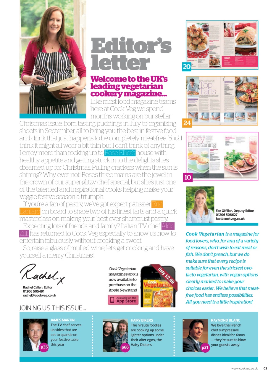 Veggie Magazine Preview Pages