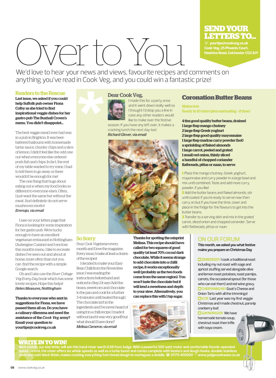 Veggie Magazine Preview Pages