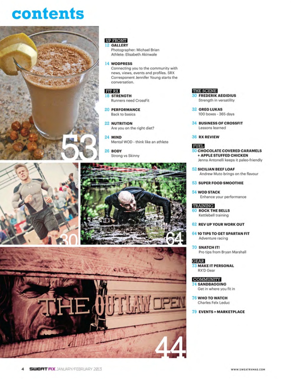 Sweat RX Preview Pages