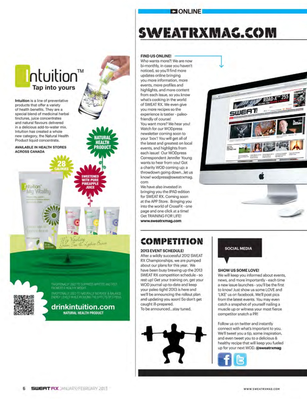 Sweat RX Preview Pages