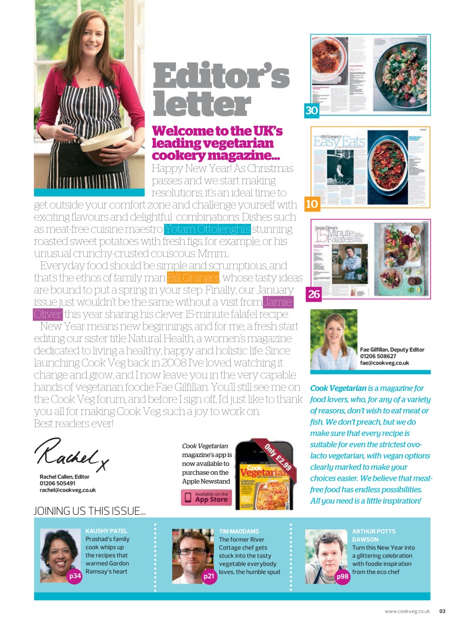 Veggie Magazine Preview Pages