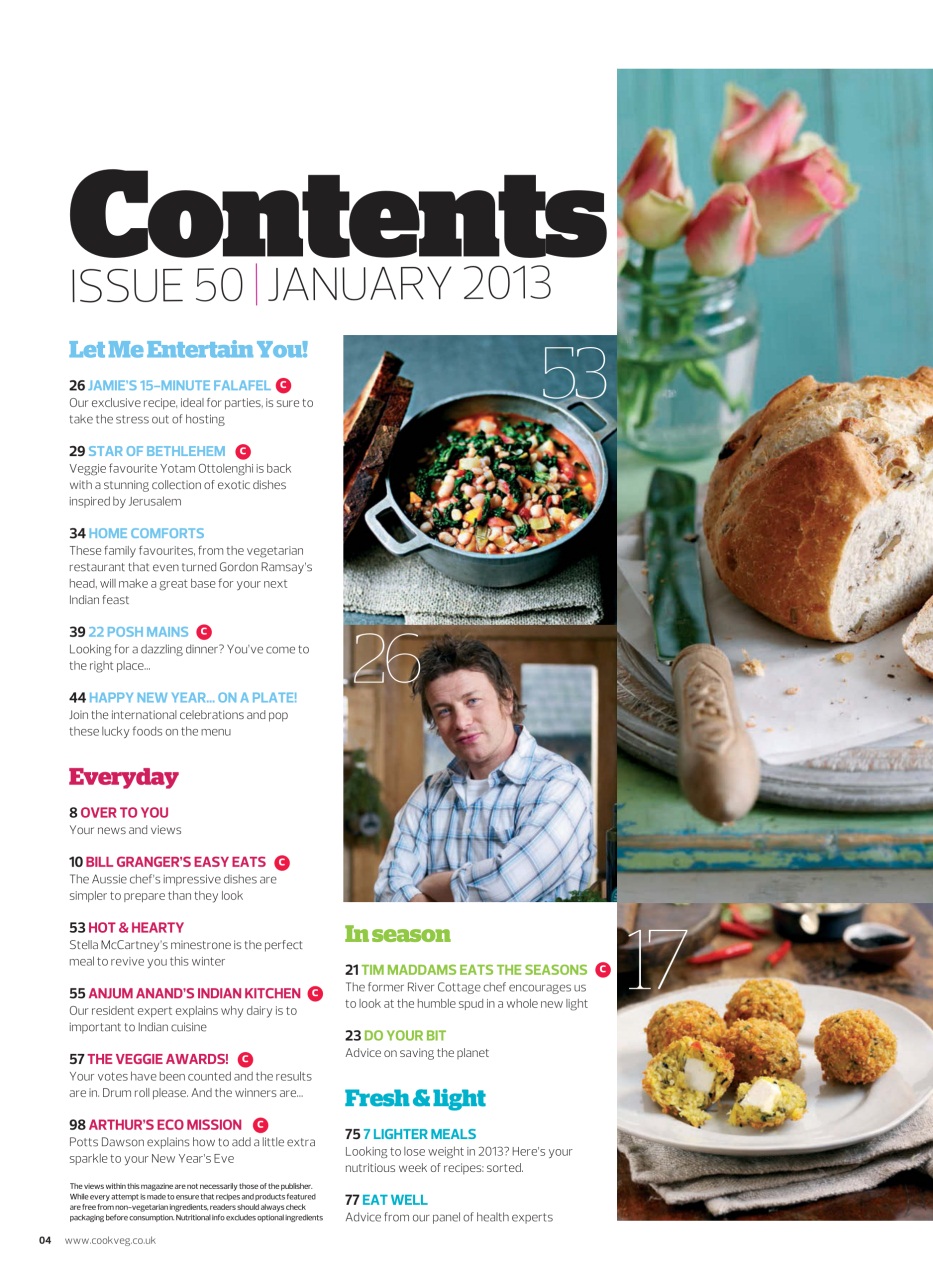 Veggie Magazine Preview Pages