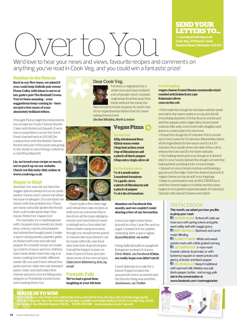 Veggie Magazine Preview Pages