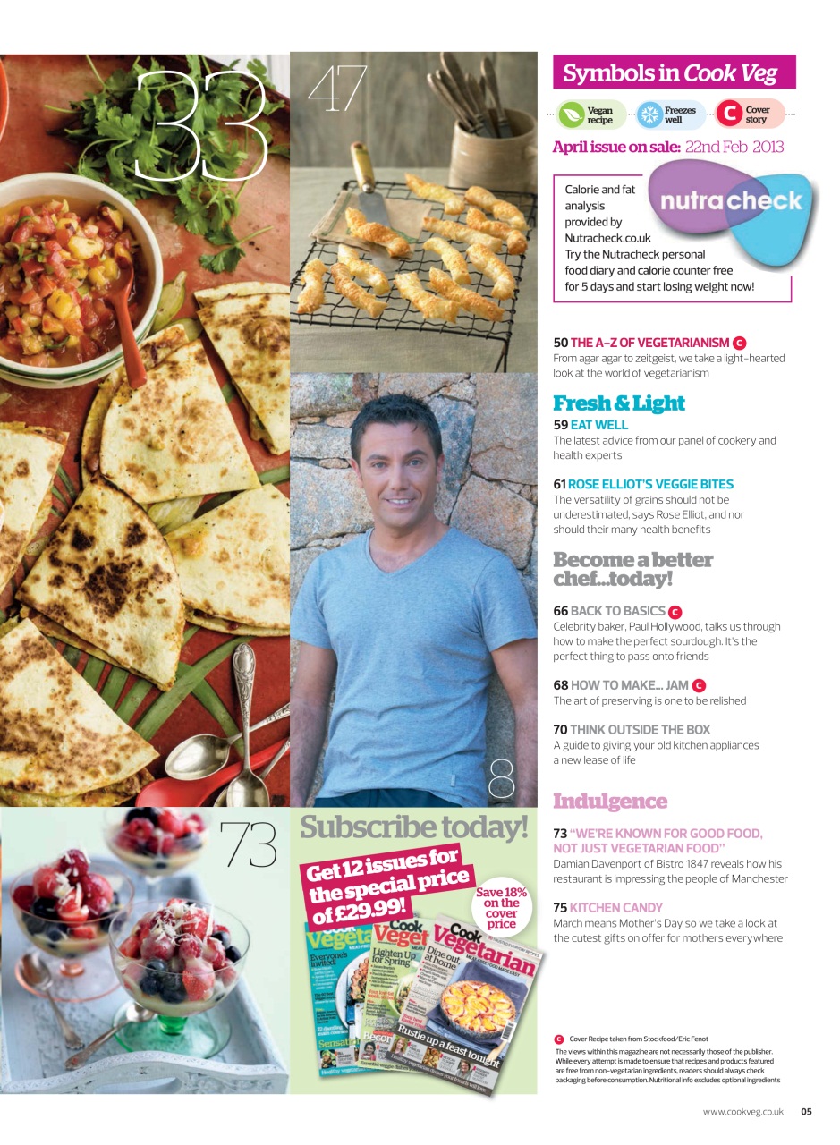 Veggie Magazine Preview Pages