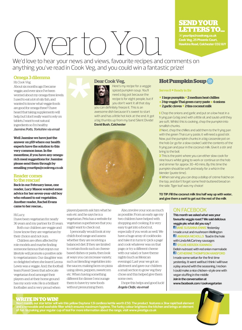 Veggie Magazine Preview Pages