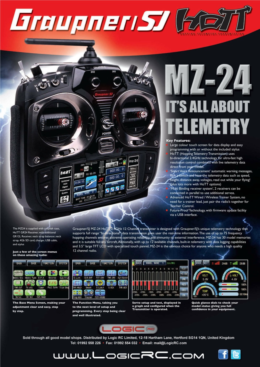 Radio Control Model Flyer Preview Pages