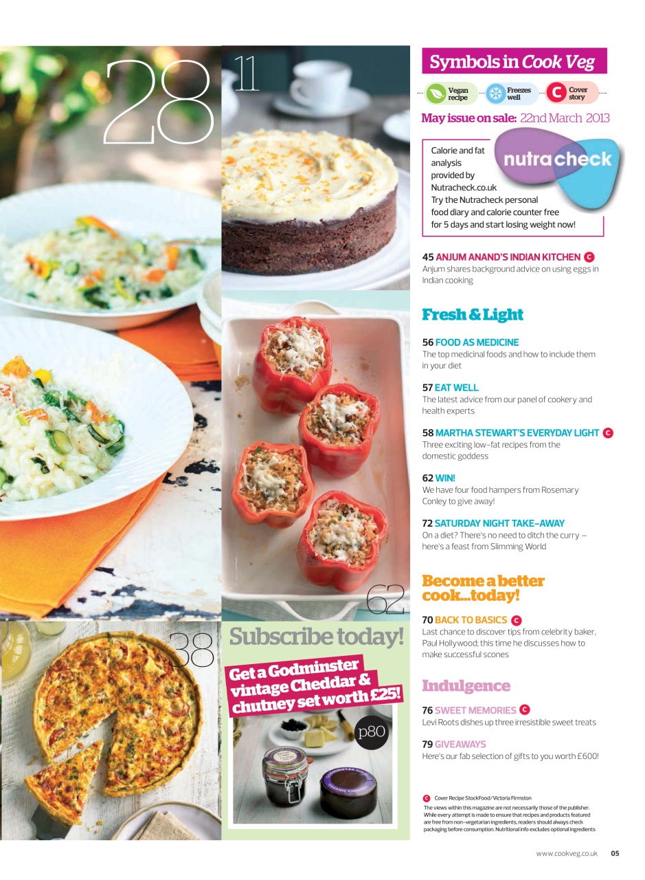 Veggie Magazine Preview Pages